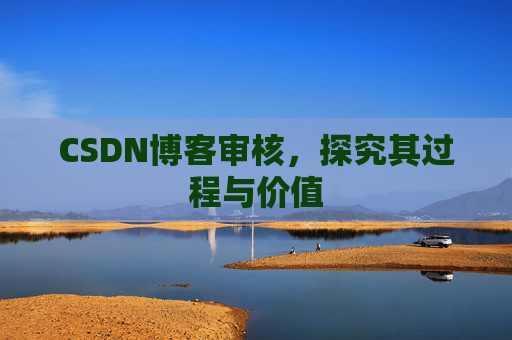 CSDN博客审核，探究其过程与价值
